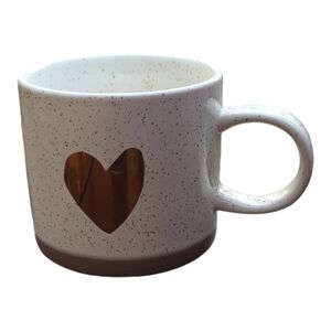 Starbucks 2017 Metallic Rose Gold Heart Mug + FREE GIFT